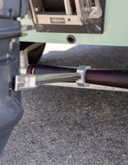 Transom Saver for Outboard Motor Roller Mount Style