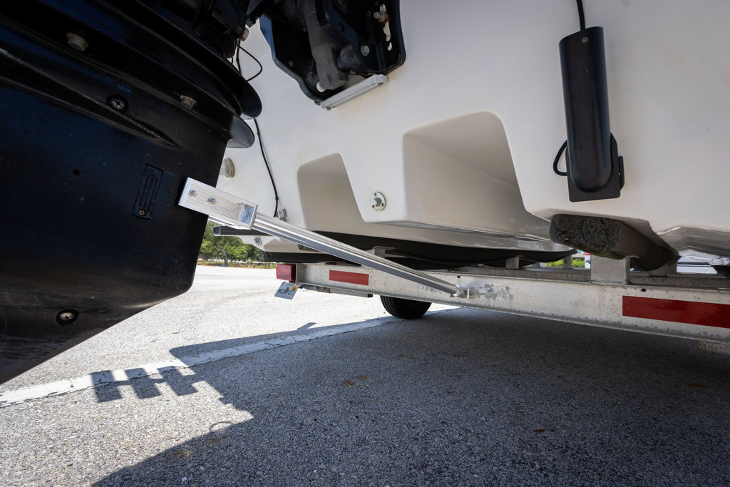 Transom Saver for Outboard Motor Non-Roller Mount