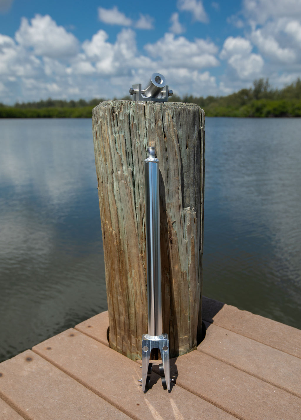 Transom Saver for Outboard Motor Non-Roller Mount